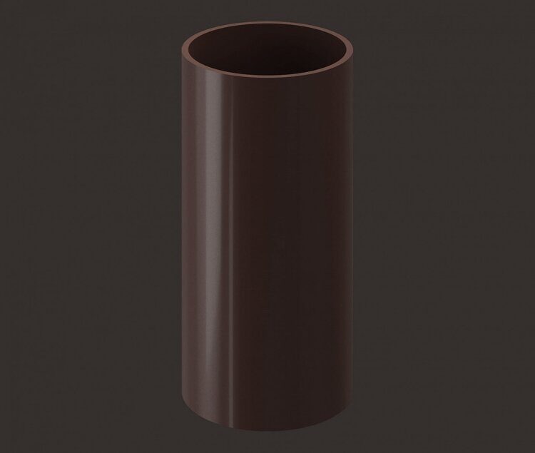 Труба водосточная PREMIUM (1м) (шоколад)